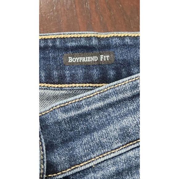 Judy Blue Boyfriend Fit Jeans Size 22w Plus Women Mid Wash High Rise distressed - Picture 5 of 11